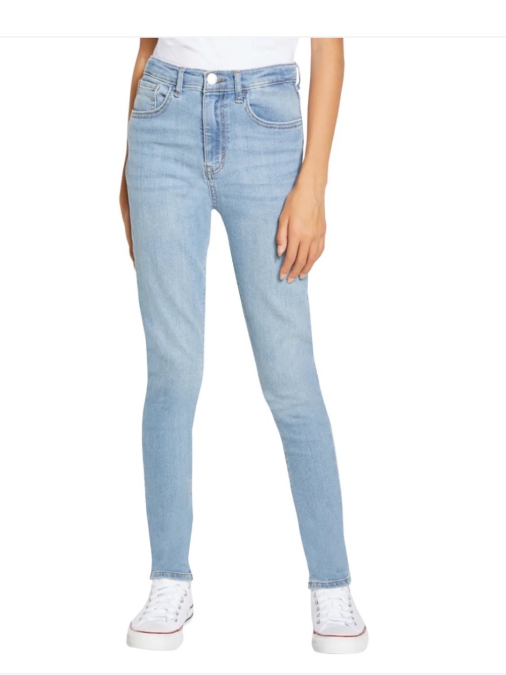 Levi’s 720 High Rise Super Skinny Jeans Light Wash
